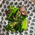 run※'s cooksnap of when they made 簡単！焼き海苔が決め手✨小松菜のナムル風.