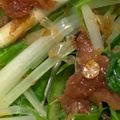 MULA's cooksnap of when they made 水菜と梅干のシャキシャキ和え.