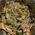 ★かずぱんだ★'s cooksnap of when they made ささみときゅうりともやしの中華サラダ.