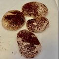 MMMiffy12's cooksnap of when they made チョコメレンゲクッキー.