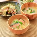 runa10's cooksnap of when they made 簡単♬鮭と馬鈴薯・玉葱の味噌汁☆.