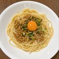 いちごチョコもち's cooksnap of when they made ★　激簡単♪なのに激ウマ～♪納豆パスタ★.