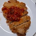 ヨシヨッシー's cooksnap of when they made 卵なし♪とんかつ用の肉でミラノ風カツレツ.