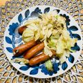 ボブナナ's cooksnap of when they made 新キャベツとウインナー炒め.
