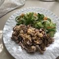 Ruriluru's cooksnap of when they made ポークソテーのつぶマスタードソースかけ.