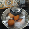 hrhp's cooksnap of when they made ゆで卵☆水から茹でる半熟卵！.