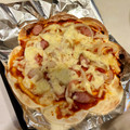 anattu☆'s cooksnap of when they made ちょー簡単☆餃子の皮ピザ‼.