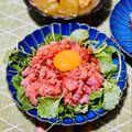 ryu☆ryu's cooksnap of when they made ♡～韓国風～ネギトロユッケのピリ辛ダレ♡.