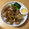 kanatrip's cooksnap of when they made 台湾ルーロー飯（豚肉煮込み丼）.