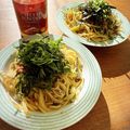 ざんじ's cooksnap of when they made ワンパン絶品！ベーコンと納豆の和風パスタ.