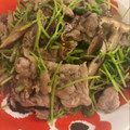 パッシーユ's cooksnap of when they made 豆苗と豚こまと椎茸炒め.