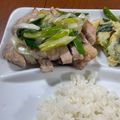 塩かまん's cooksnap of when they made 塩麹☆ねぎ乗せポークステーキ.