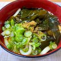 ぽろっとＱちゃん's cooksnap of when they made わかめうどん.