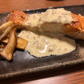 maru0panda's cooksnap of when they made 秋鮭のムニエル　マスタードソース.