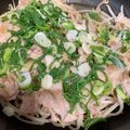あっちゃんキッチン♪'s cooksnap of when they made 簡単メイン☆豚こま&もやしの蒸ししゃぶ.