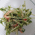 ももいろのうさぎ's cooksnap of when they made 簡単！激ウマ！豆苗とカニカマのごまサラダ.