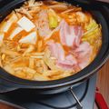 ひっこ's cooksnap of when they made キムチ鍋　桃屋のキムチの素で簡単キムチ鍋.