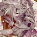 ﾌﾞﾚﾝﾀﾞ's cooksnap of when they made 熟したトマトを薄くて、タネが出ない切り方.