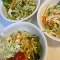 yu🐓's cooksnap of when they made ☆キャベツ胡瓜人参の千切りつけあわせ☆.