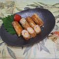 みかかめ's cooksnap of when they made チーズ入り♡ちくわの磯辺揚げ.