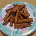 Hisano614's cooksnap of when they made 甘辛ごぼう.