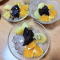 山ばあば's cooksnap of when they made 生フルーツあんみつ～.