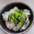 ❤️かわだん❤️'s cooksnap of when they made 枝豆の醤油(めんつゆ)漬け.