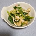 美桜✩'s cooksnap of when they made ☆小松菜と油揚げの煮浸し☆.