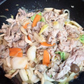 たまちゃん's cooksnap of when they made 白菜と豚肉の中華炒め.
