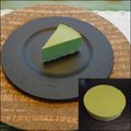 melmarilyn's cooksnap of when they made 抹茶レアチーズケーキ.