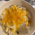 Ritsuko000's cooksnap of when they made 残り物マッシュポテトdeマヨチーズ焼き♪.