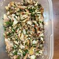 ナリダ's cooksnap of when they made アジの開き☆梅☆香味野菜で簡単混ぜご飯♪.
