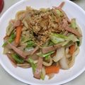 やまじちなゆ's cooksnap of when they made ☆焼うどん☆ バター醤油味.