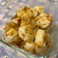 Faiza's cooksnap of when they made おかかいっぱい里芋バター.