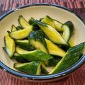 あーこ姐's cooksnap of when they made 簡単♪さっぱりピリ辛きゅうりの辛子漬け.