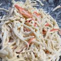 MoominMom's cooksnap of when they made ☆切干し大根とカニカマのオイマヨサラダ☆.