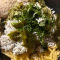 かおk★'s cooksnap of when they made 火を使わず◎贅沢しらすのバター醤油パスタ.