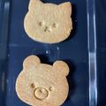 父なる川's cooksnap of when they made 米粉とアーモンドプードルの型抜きクッキー.