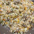 ☆★あーこ★☆'s cooksnap of when they made つぶしミートボールチャーハン☆.
