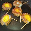 ★あらちゃん★'s cooksnap of when they made お弁当に お花のウインナー.