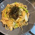 ♢Häžû♢'s cooksnap of when they made 明太子としめじの和風スパゲティ.