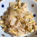柴犬のお顔☆'s cooksnap of when they made 白菜が丸ごと食べたくなる♪簡単サラダ♪.