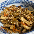 コチちゃん1101's cooksnap of when they made 血糖値を下げる！舞茸とエリンギのきんぴら.