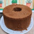 すまっぴい's cooksnap of when they made チョコレートシフォンケーキ.