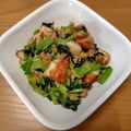 みぃくんのママ's cooksnap of when they made 【副菜】ちくわと小松菜のカレーマヨ炒め.