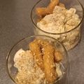 アクセル☆'s cooksnap of when they made ＊かりんとうと胡桃と黄粉の和風アイス＊.