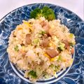 悠LOVE航's cooksnap of when they made ブロッコリーと焼豚のチャーハン.