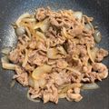ゆゆゆちゃん★☆'s cooksnap of when they made 玉ねぎも一緒に✿豚の生姜焼✿.