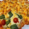 ズッキーーニ's cooksnap of when they made ホットケーキミックスで☆簡単ピザ.