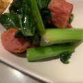 さぁく0617's cooksnap of when they made 簡単！小松菜とウィンナー☆めんつゆ炒め.